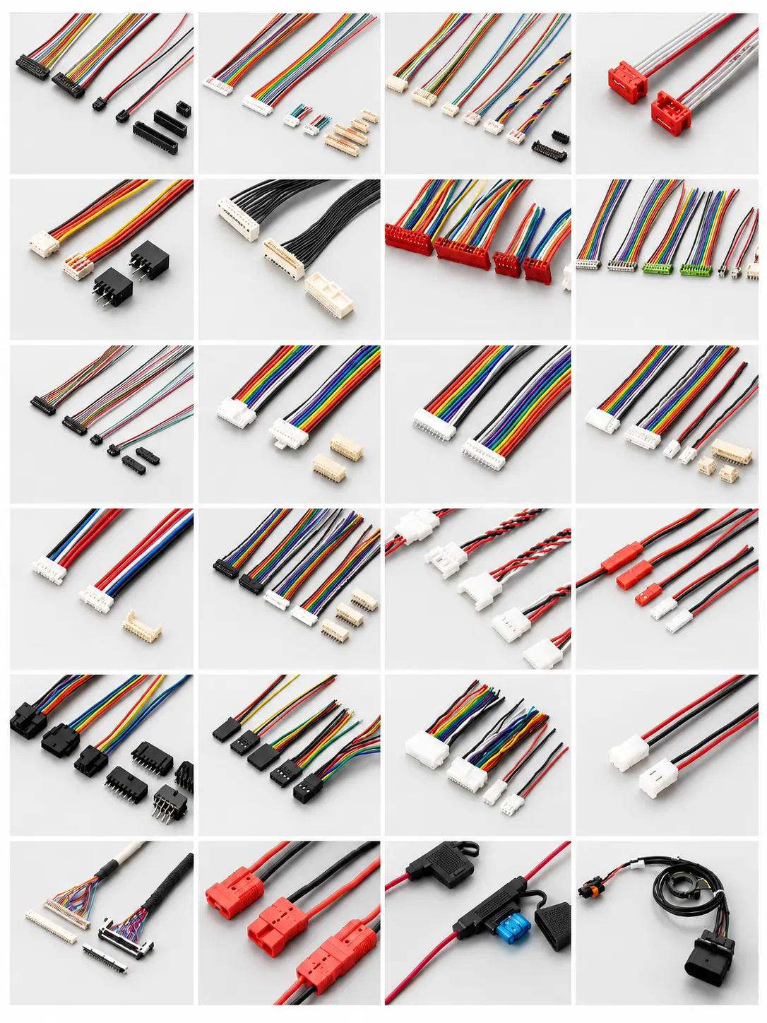 Custom cable assemblies and wire harnesses