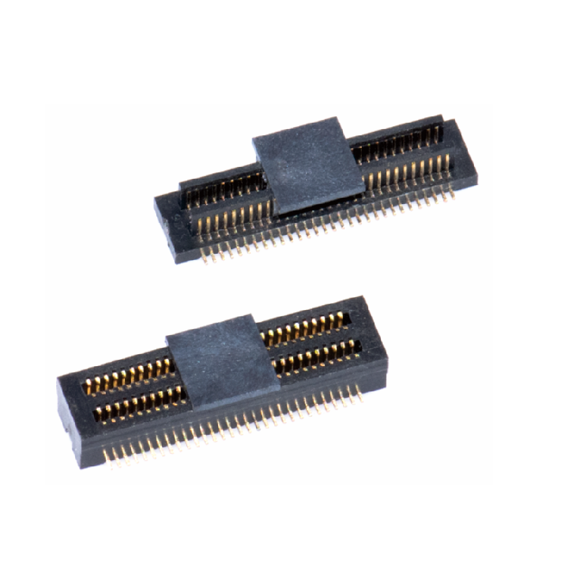 66C7 0.80mm dual-slot board-to-board connector
