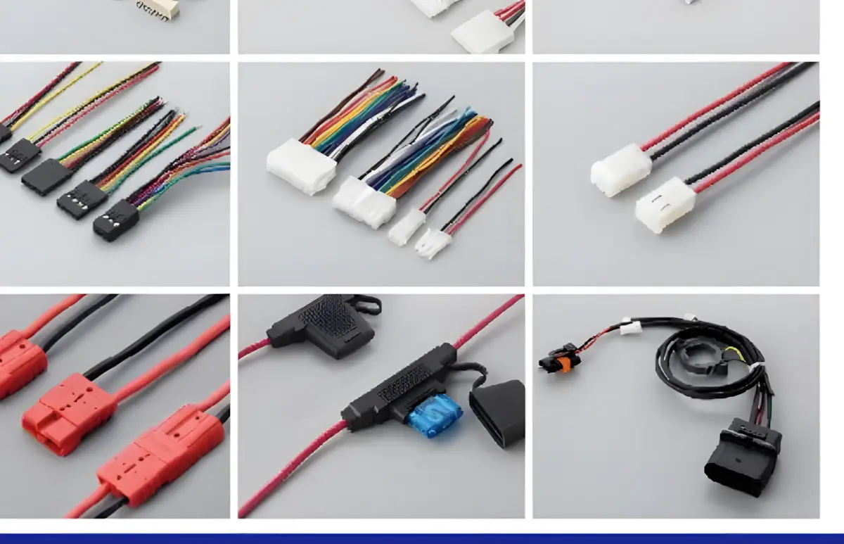 Terminal wire harness lead assemblies and power lead assemblies from the Solepin product presentation