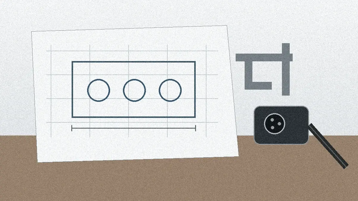 Engineering drawing review for an amplifier panel and connector sample
