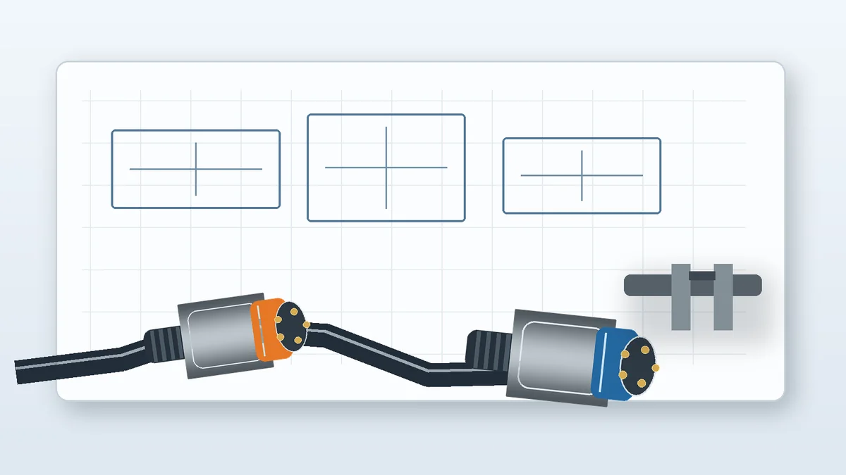 Cable assembly connector drawing and termination review