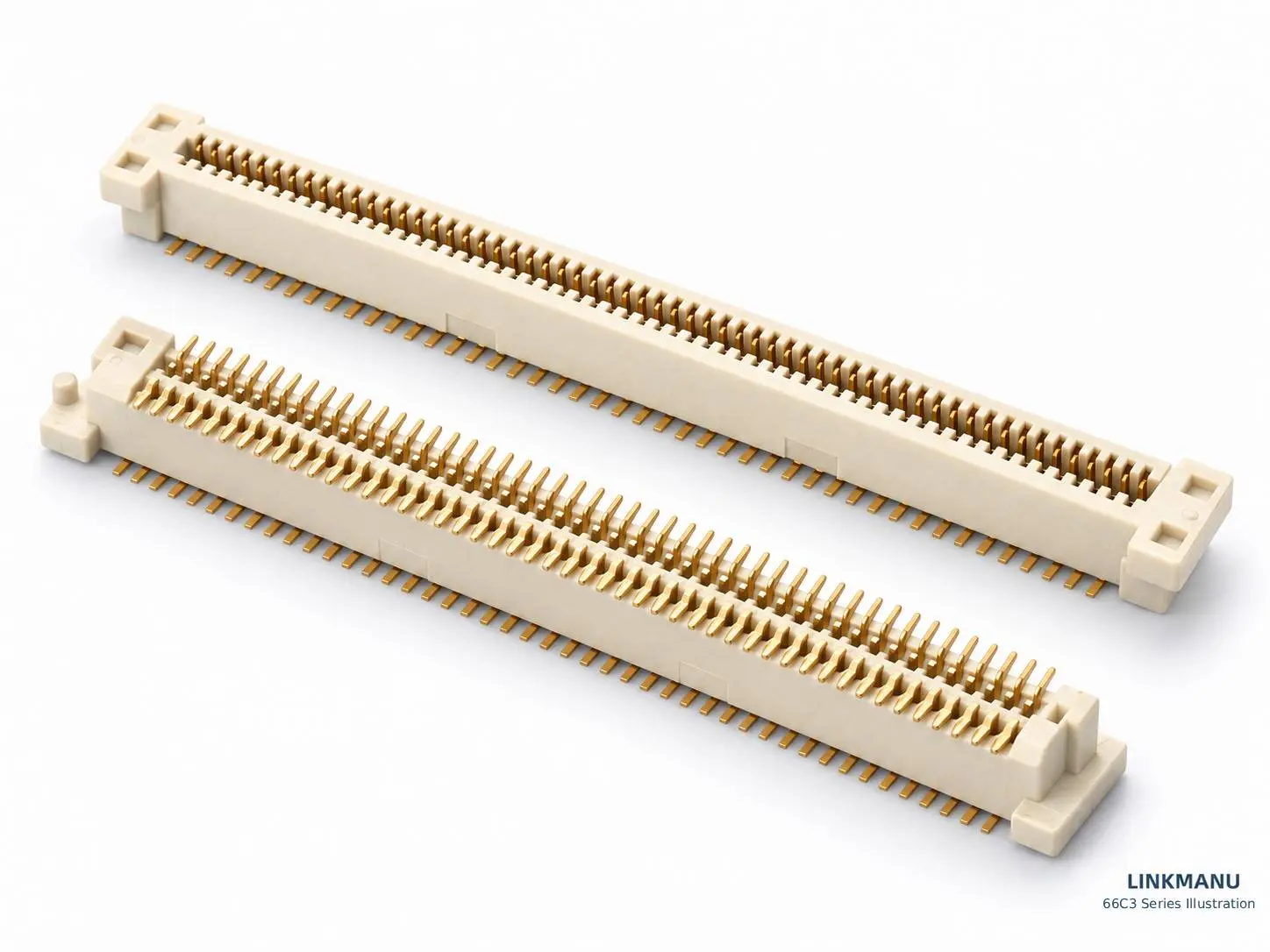 LinkManu 66C3 0.80 mm vertical SMT board-to-board connector